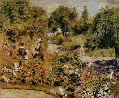 Garden at Fontenay by Pierre Auguste Renoir